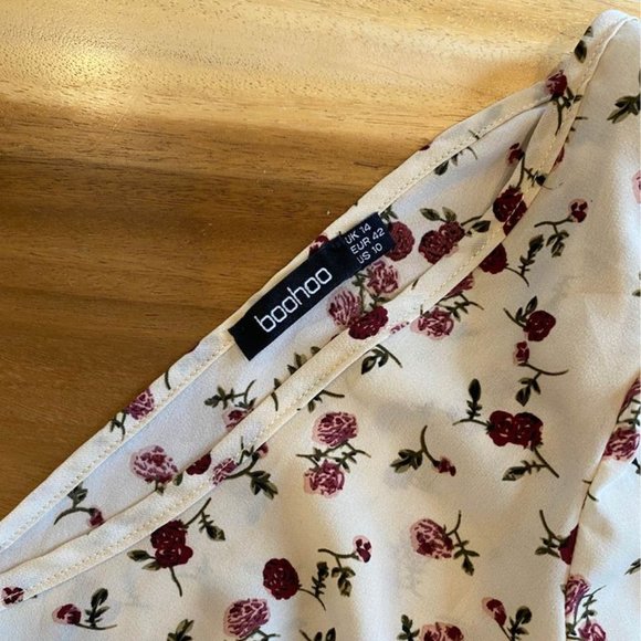 FLORAL BOOHOO DRESS - Picture 2 of 3